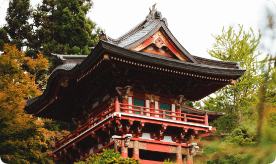 Asian temple, Tokyo